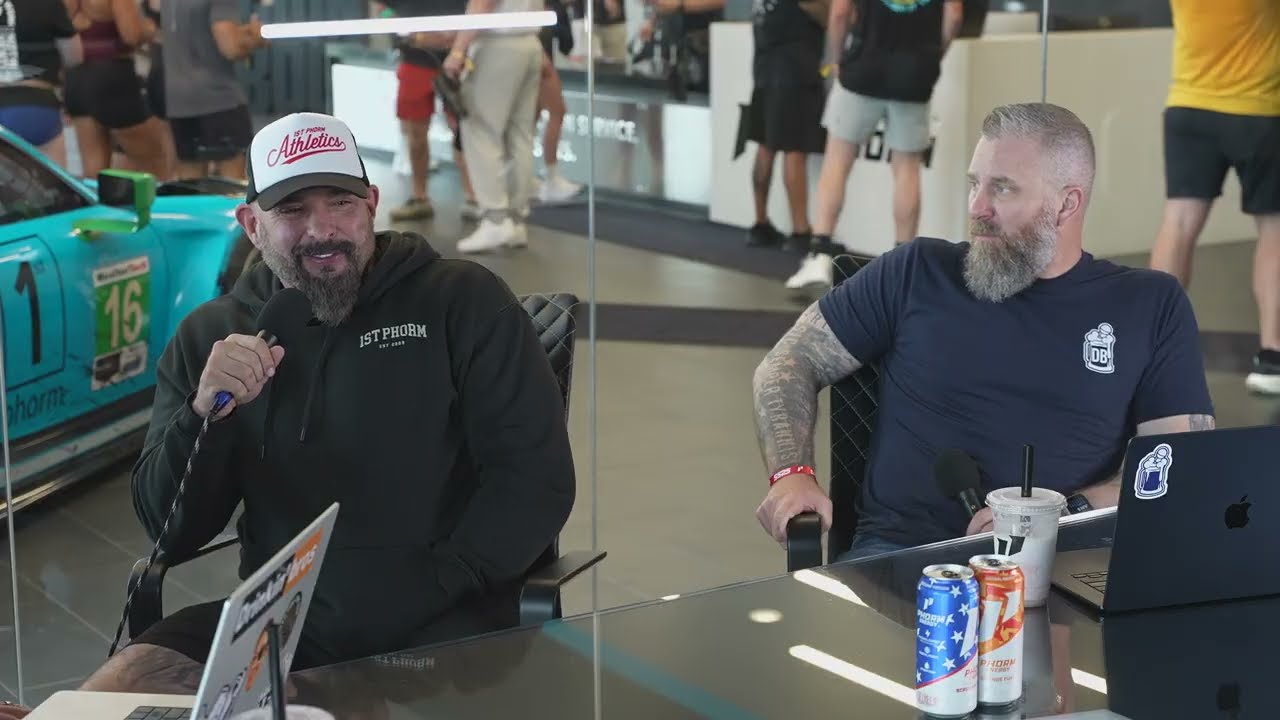 Andy Frisella in a recorded appearance.