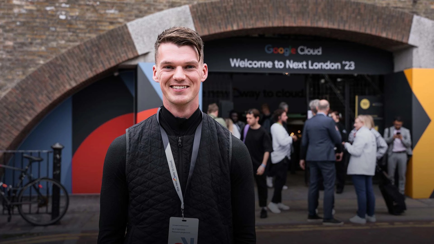 Ben Francis in a photograph.