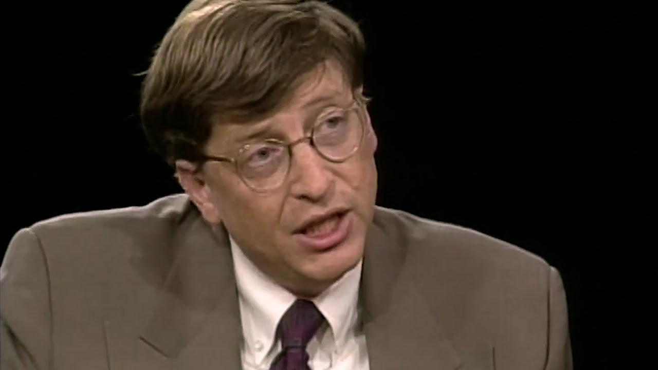 Bill Gates in a recorded appearance.