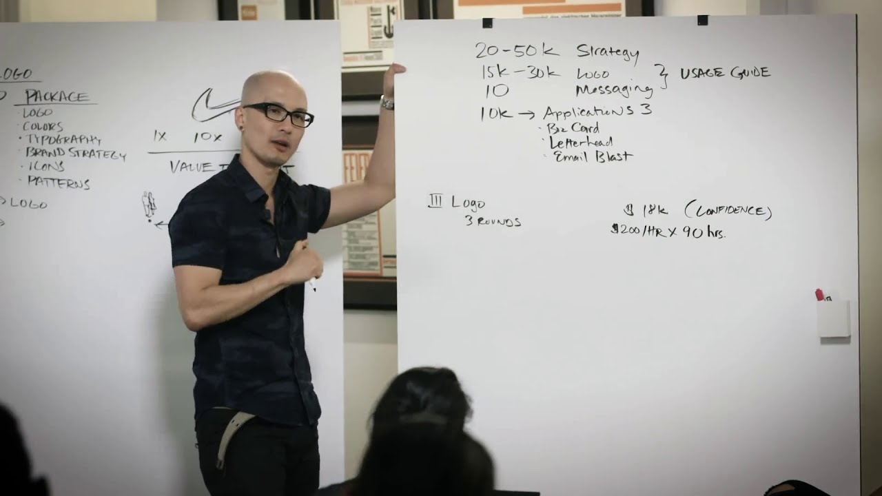Chris Do in a recorded appearance.