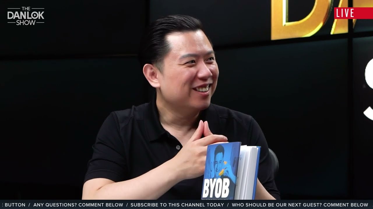 Dan Lok in a recorded appearance.