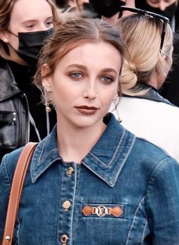 Emma Chamberlain at Paris Fashion Week
