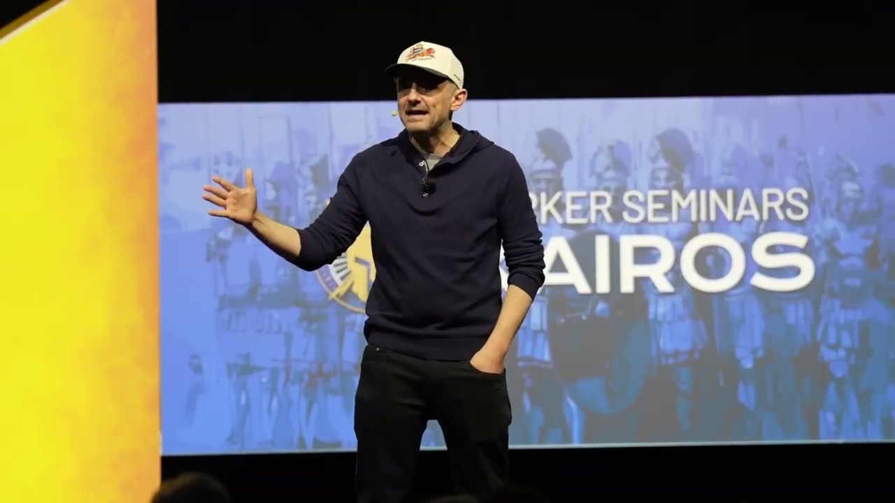 Gary Vaynerchuk in a recorded appearance.