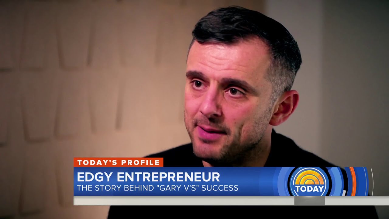 Gary Vaynerchuk in a recorded appearance.