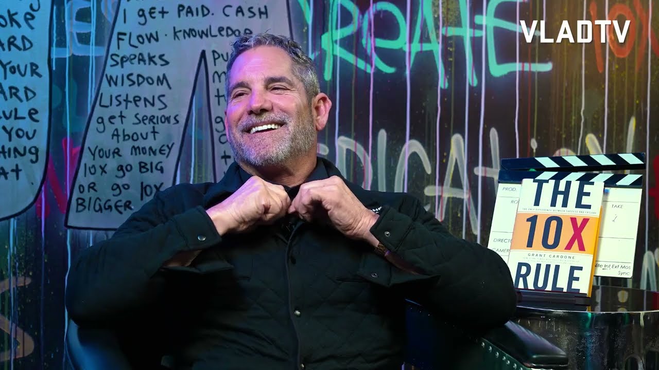 Grant Cardone in a recorded appearance.
