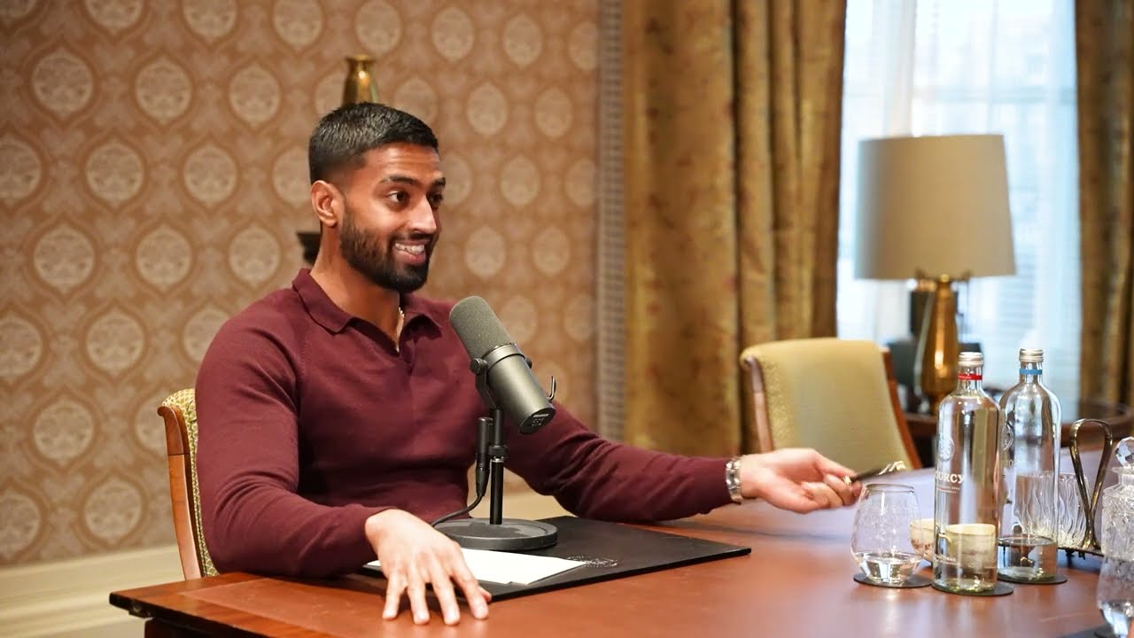 Hamza Ahmed in a recorded appearance.