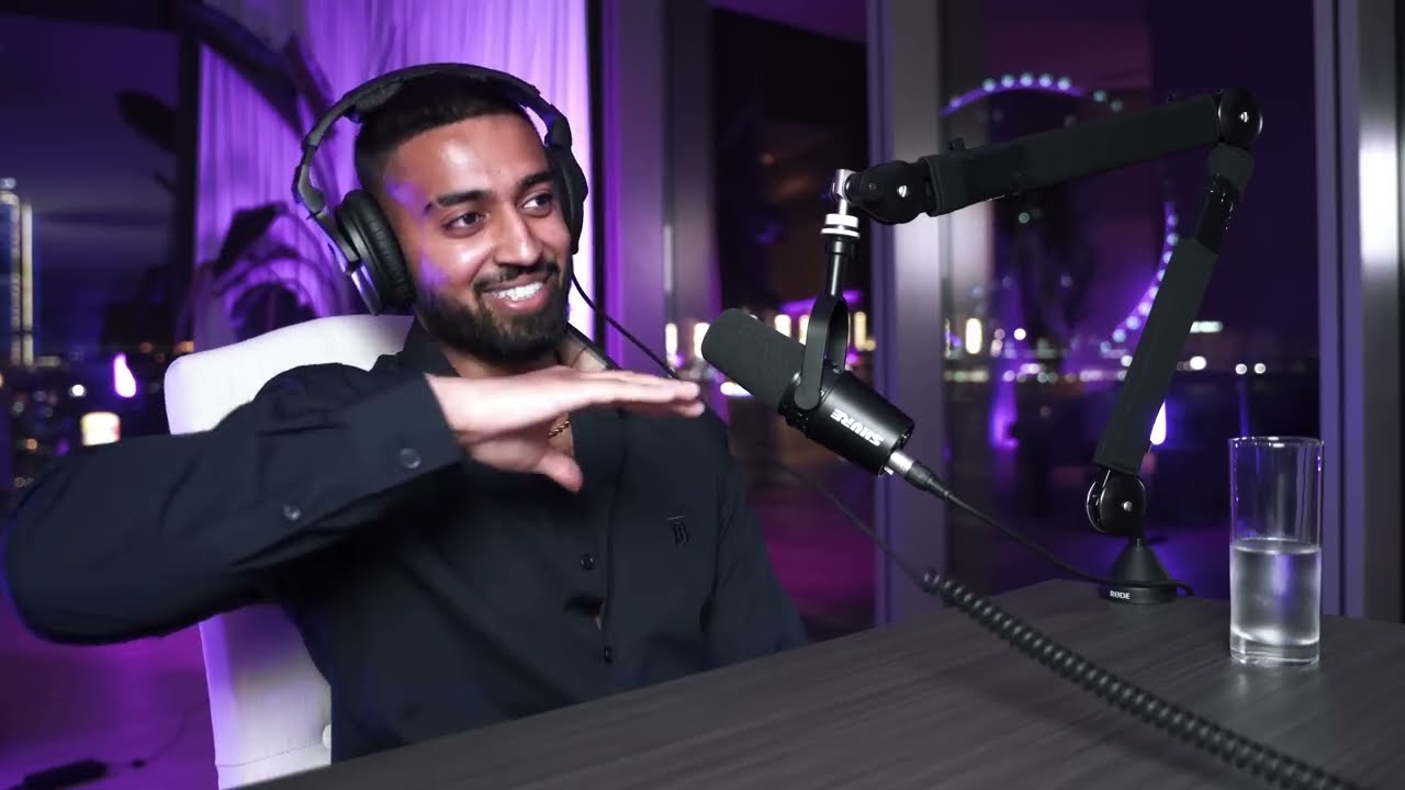 Hamza Ahmed in a recorded appearance.