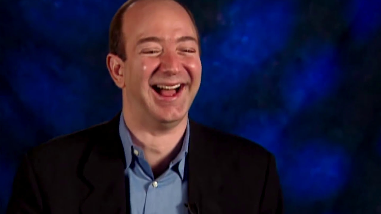 Jeff Bezos in a recorded appearance.