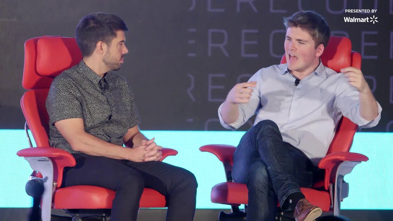 John Collison in a recorded appearance.