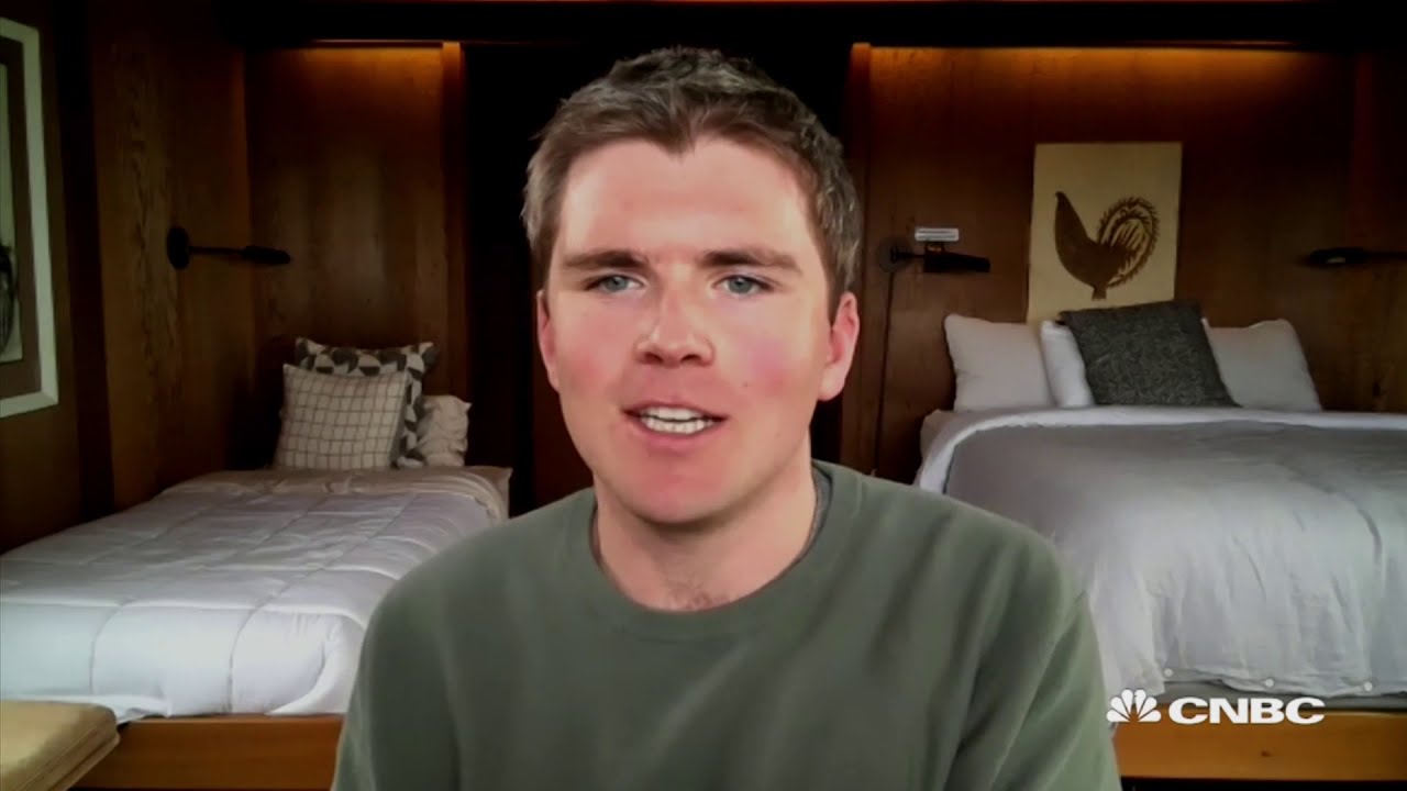 John Collison in a recorded appearance.
