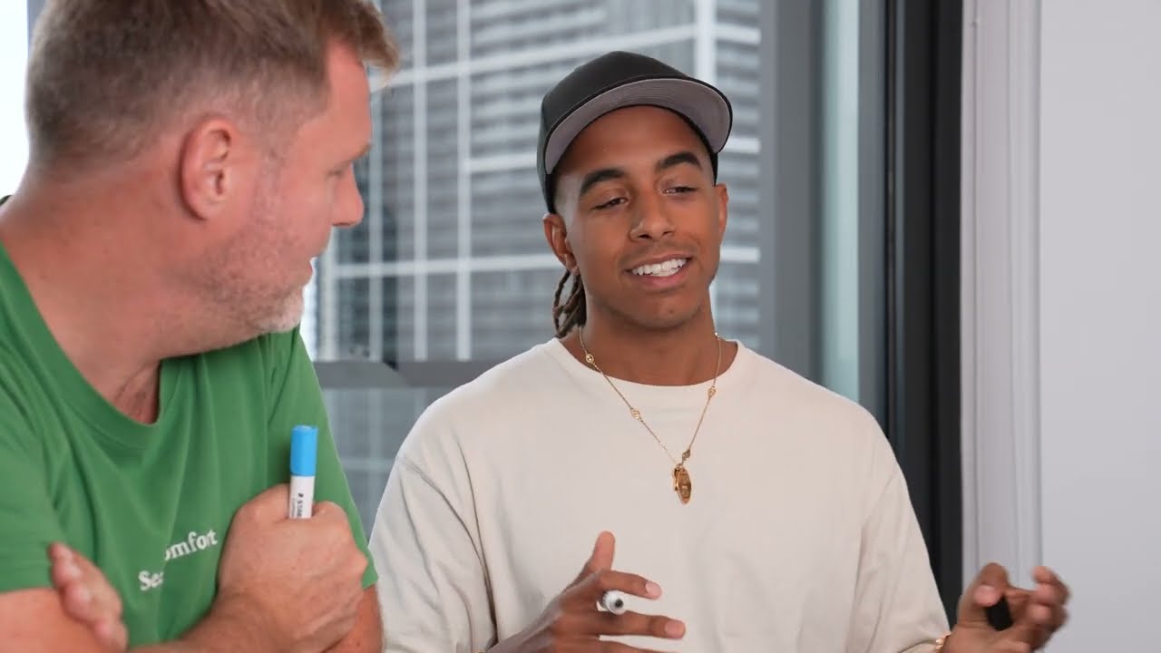 Jordan Welch in a recorded appearance.