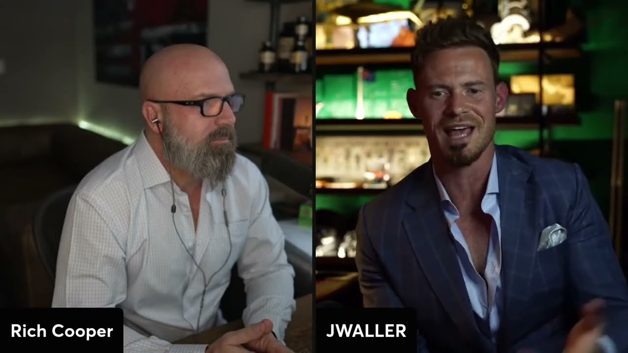 Justin Waller in a recorded appearance.
