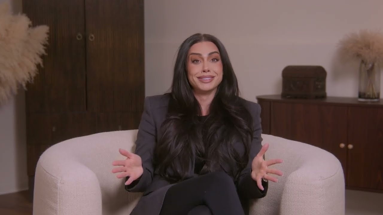Leila Hormozi in a recorded appearance.