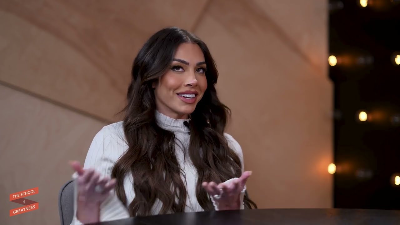 Leila Hormozi in a recorded appearance.