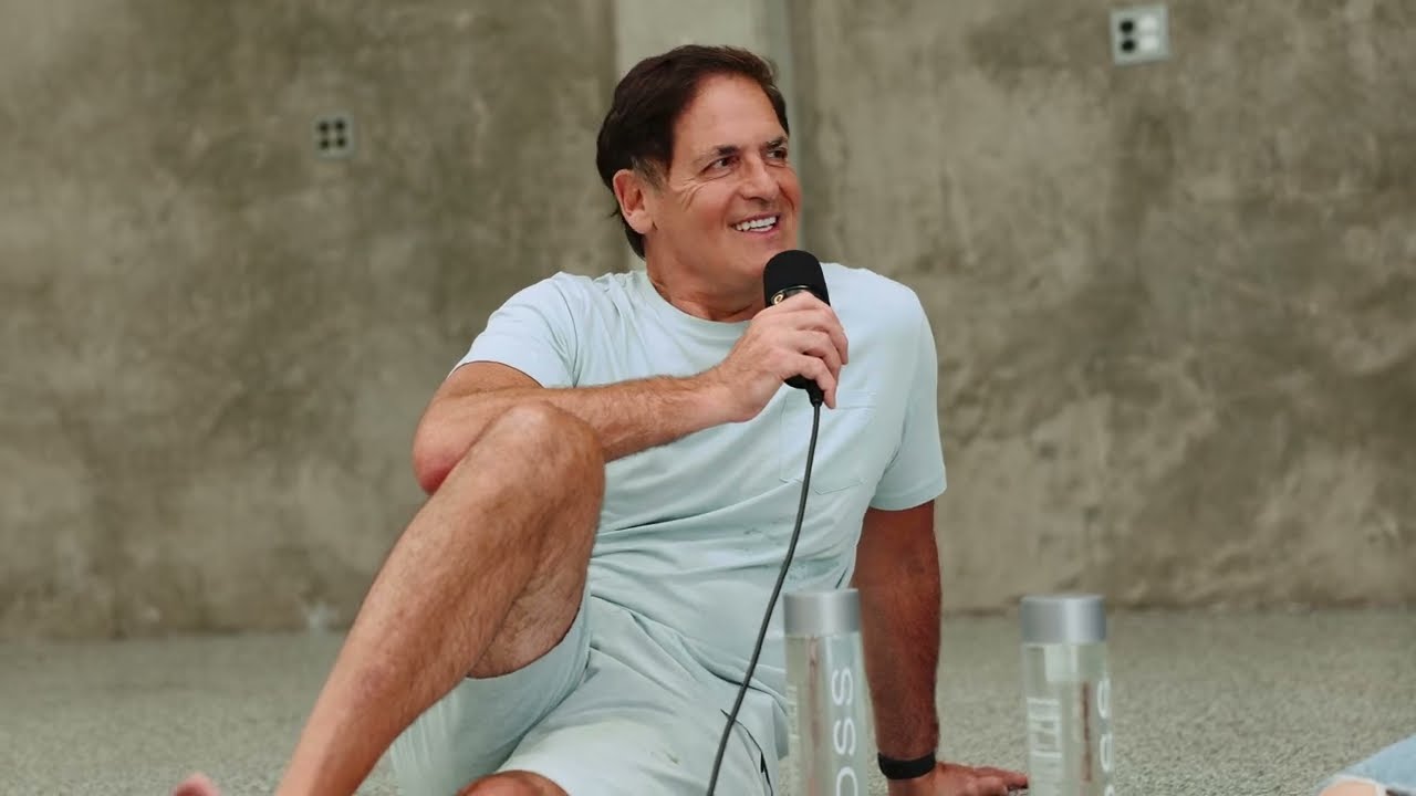 Mark Cuban in a recorded appearance.