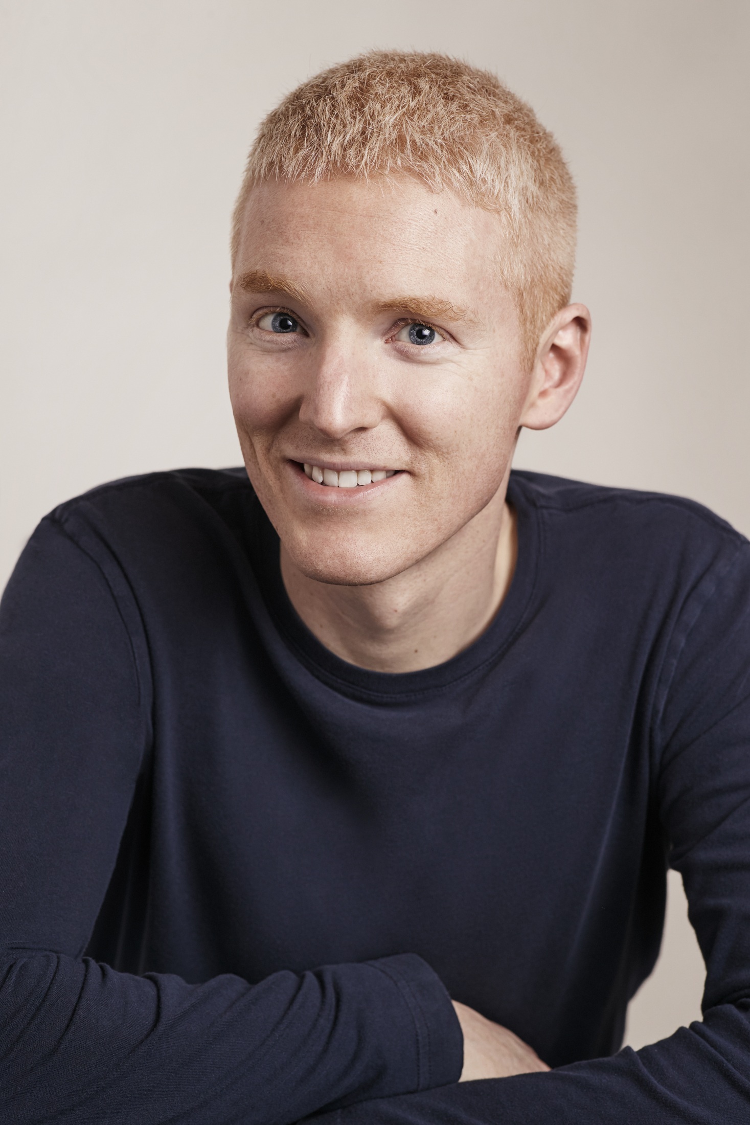 Patrick Collison in Stripe's official leadership portrait.