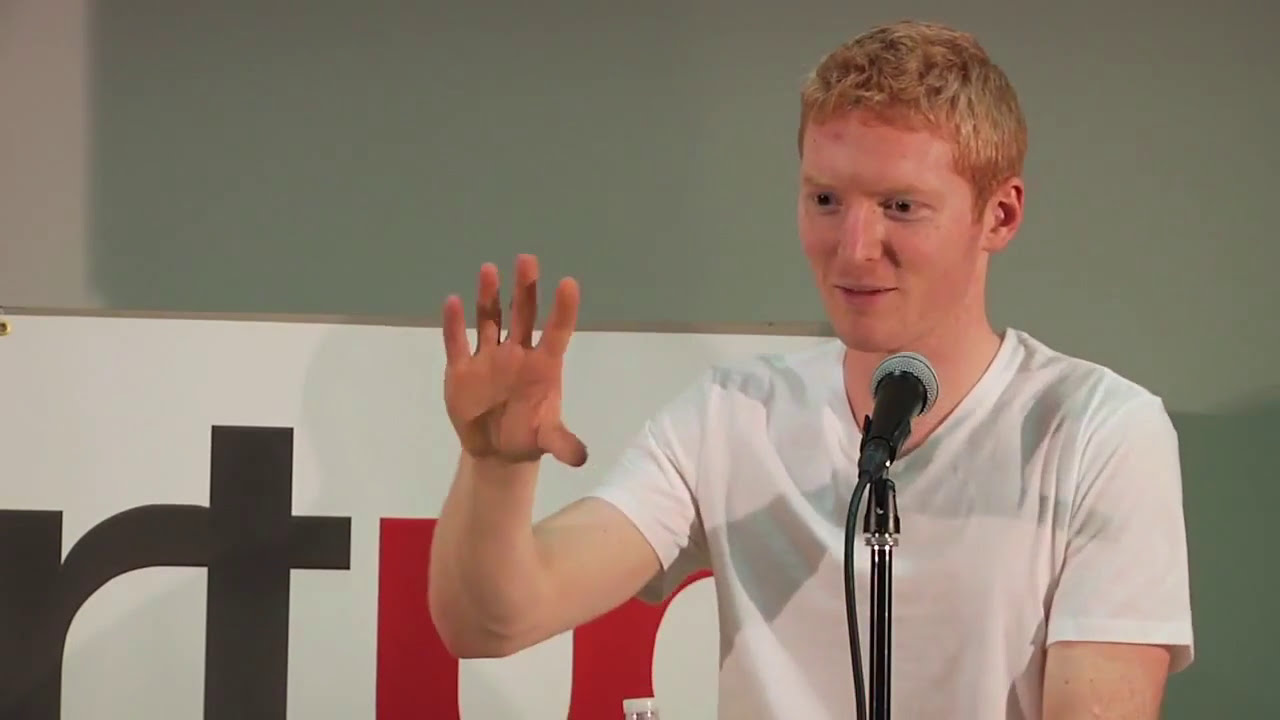 Patrick Collison in a recorded appearance.
