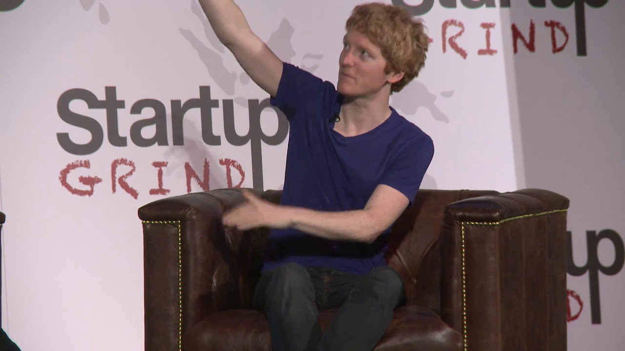 Patrick Collison in a recorded appearance.