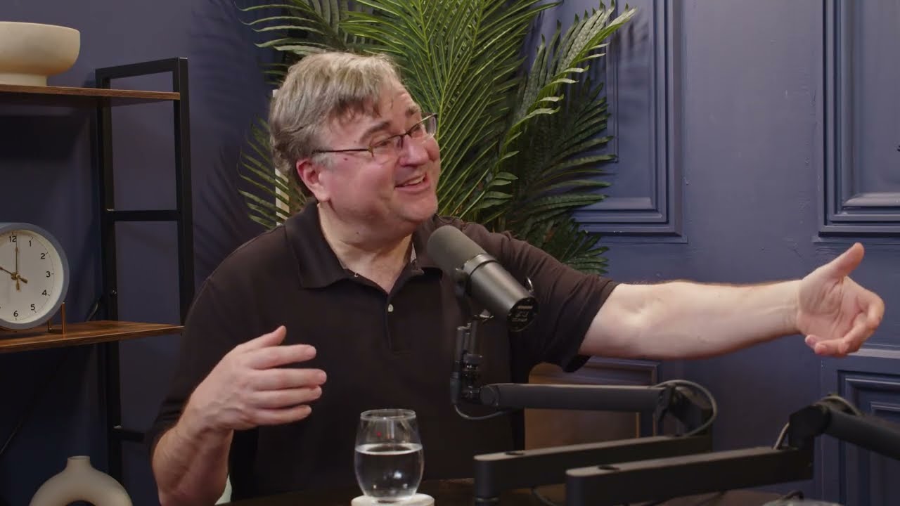 Reid Hoffman in a recorded appearance.