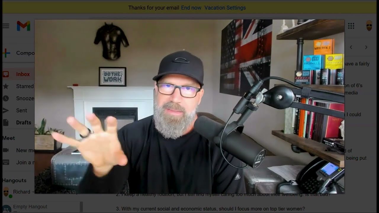 Richard Cooper in a recorded appearance.
