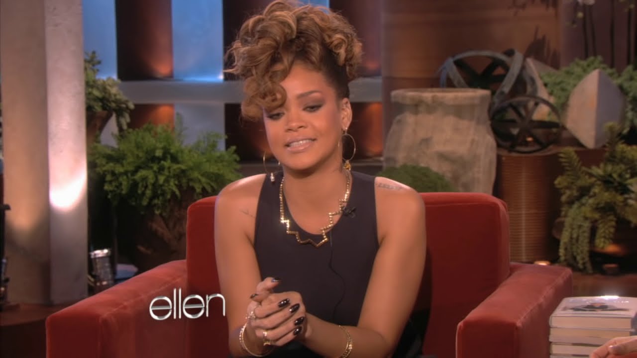 Interview image of Rihanna.