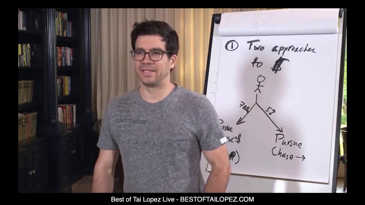Tai Lopez in a recorded appearance.