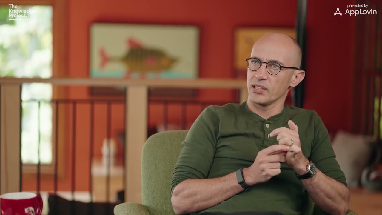 Tobias Lütke in a recorded appearance.