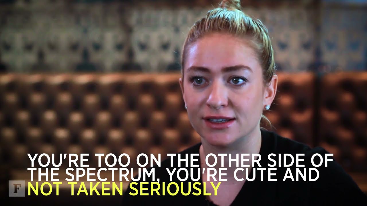 Whitney Wolfe Herd in a recorded appearance.